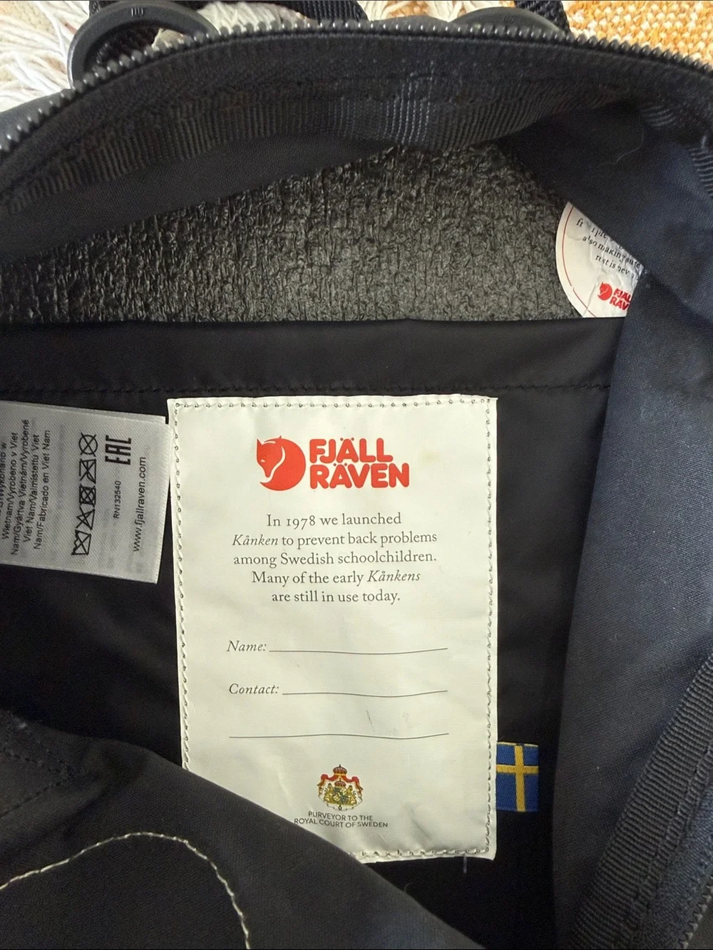 Fjallraven compact kånken